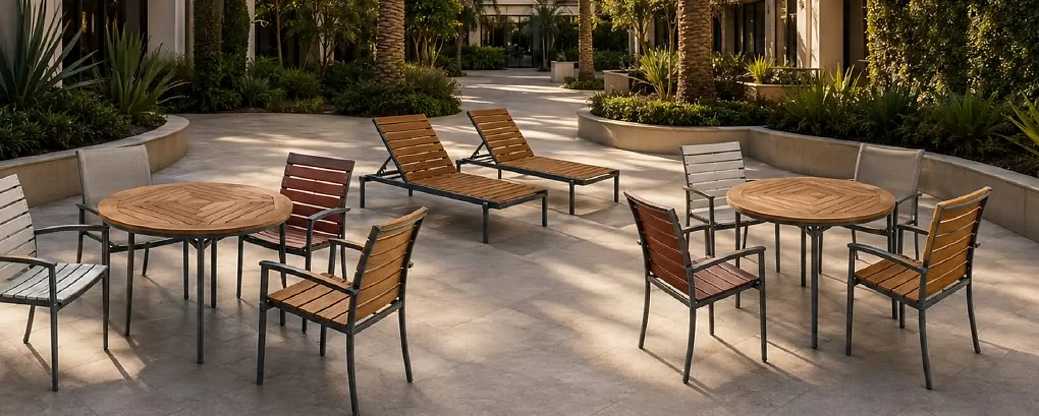 Strata mixed-material furniture in the approved Cievaro catalog setting